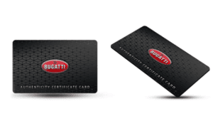 Authenticity Certification Card