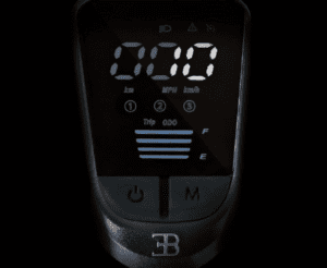 spacious display of bugatti e scooter