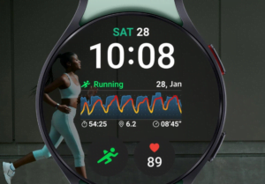 monitor your workout activity on galaxy smart watch 6