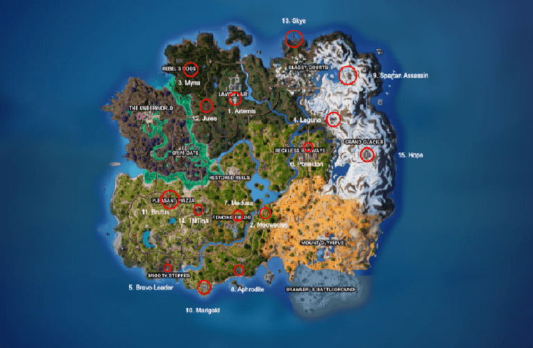 fortnite chapter 5 season 2 Map