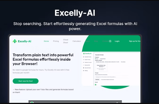 excel AI tool Excelly-AI